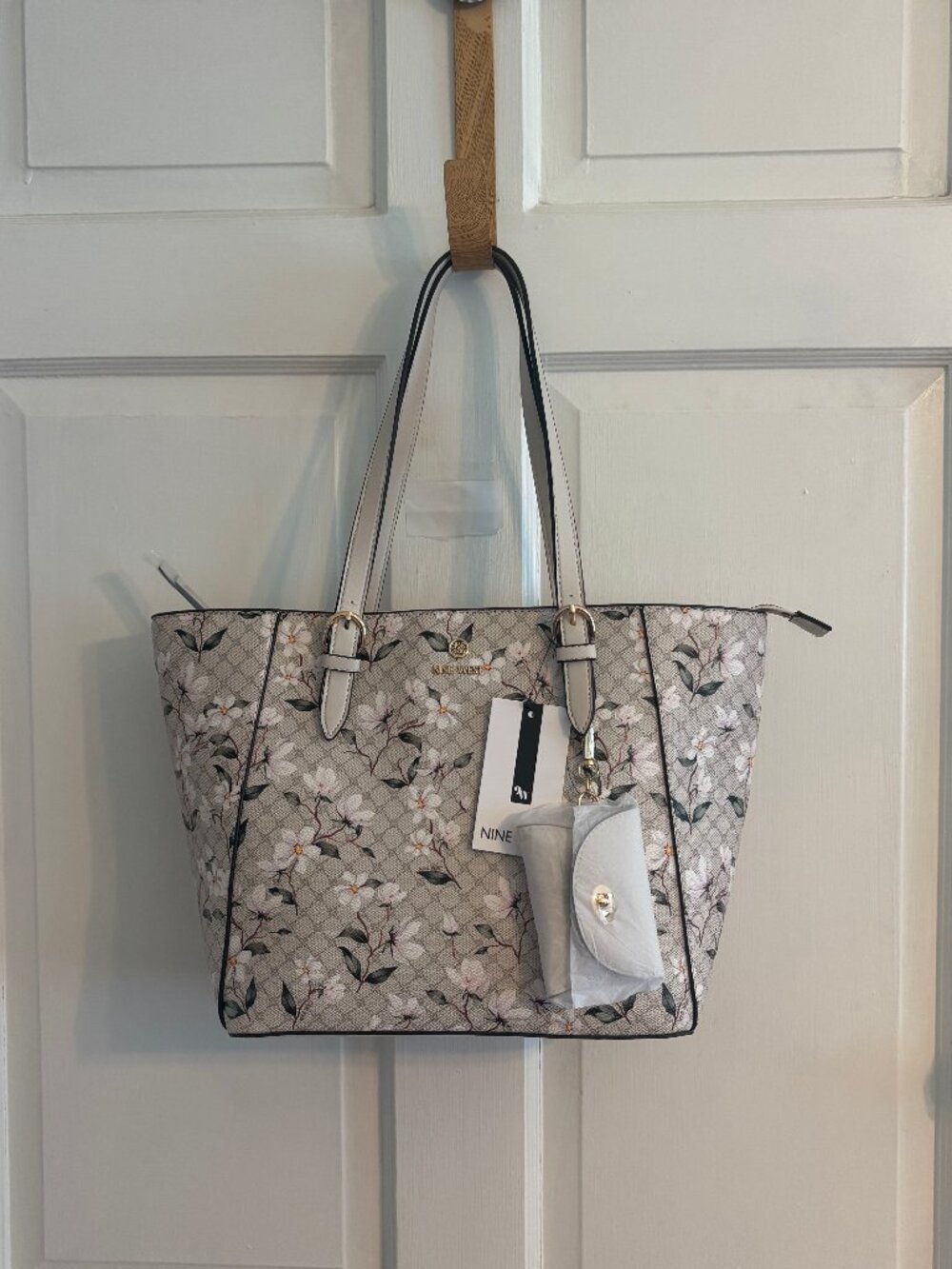 Nine West Floral Tote NWT